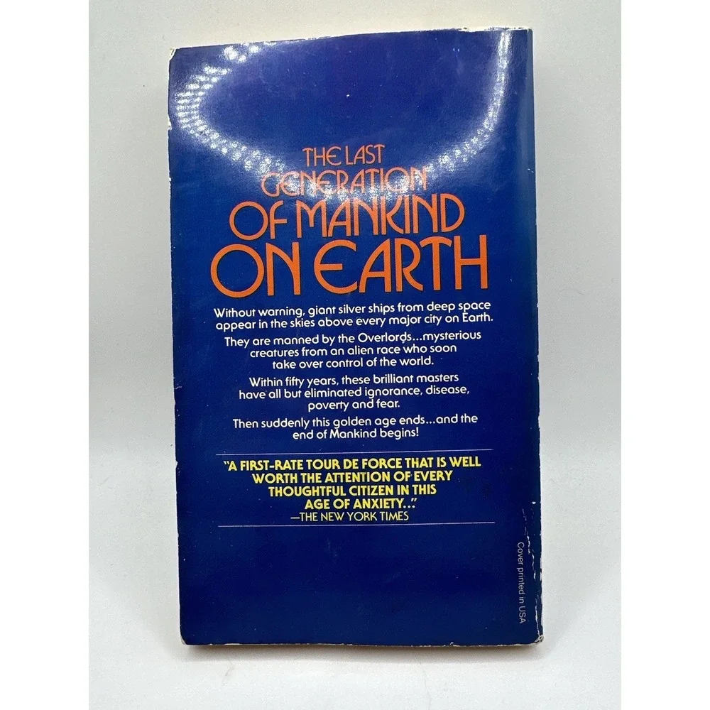 Childhood's End Book Arthur‎ C. Clarke (1980, Vintage Science Fiction Paperback)